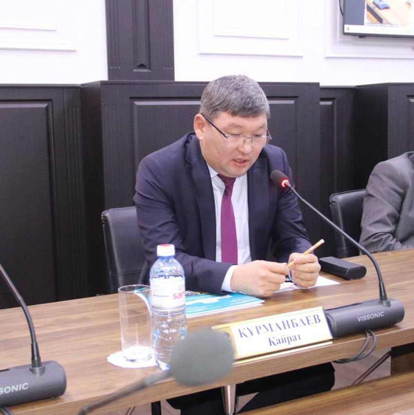 НМУ ПРОРЕКТОРЫ, PhD ДОКТОР ҚАЙРАТ ҚҰРМАНБАЕВ РЕСПУБЛИКАЛЫҚ ҒЫЛЫМИ КОНФЕРЕНЦИЯДА БАЯНДАМА ЖАСАДЫ