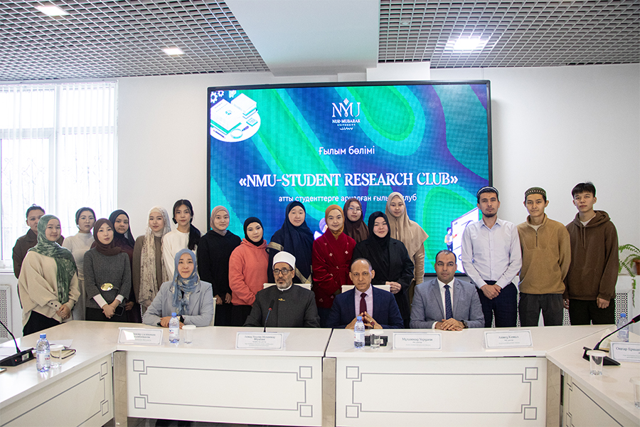 Ғылым бөлімі ұйымдастыруымен студенттерге арналған «NMU Student Research Club» ғылыми клубы ашылды