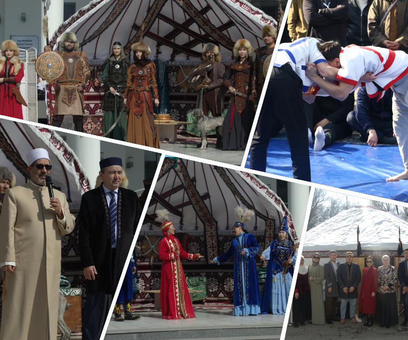 Нұр-Мүбарак университетінде «Этно ауыл» дәстүр мен руханият тоғысқан мерекелік жоба өтті