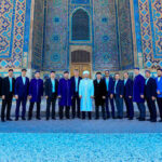 «Нұр-Мүбарак» Египет ислам мәдениеті университетінің проректоры Түркістандағы сапарында Қожа Ахмет Ясауи кесенесіне зиярат етті